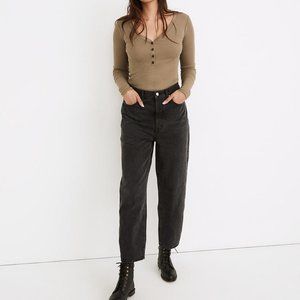 Madewell Balloon Jeans in Noll Wash